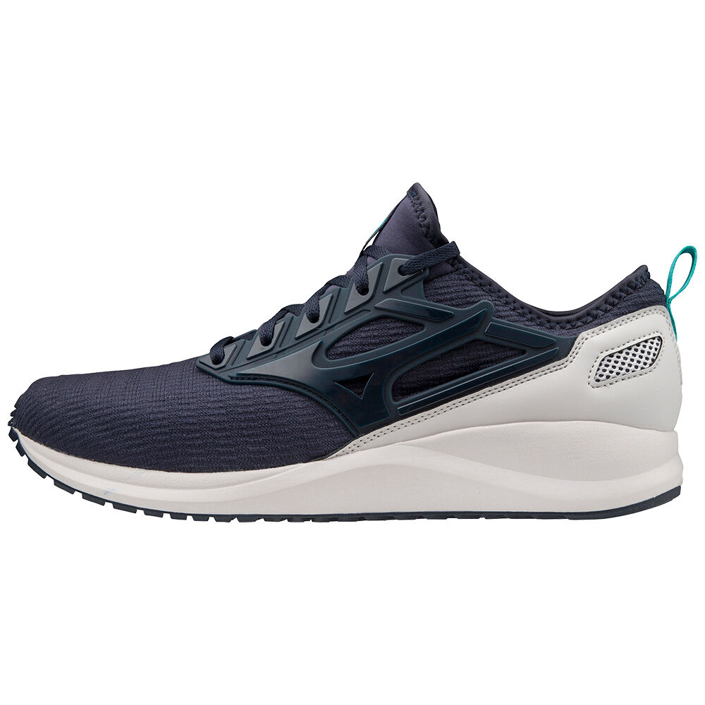 Panske Bezecke Topanky Mizuno Ezrun CG Námornícka Modrá/Biele Vypredaj PLVJ23178
